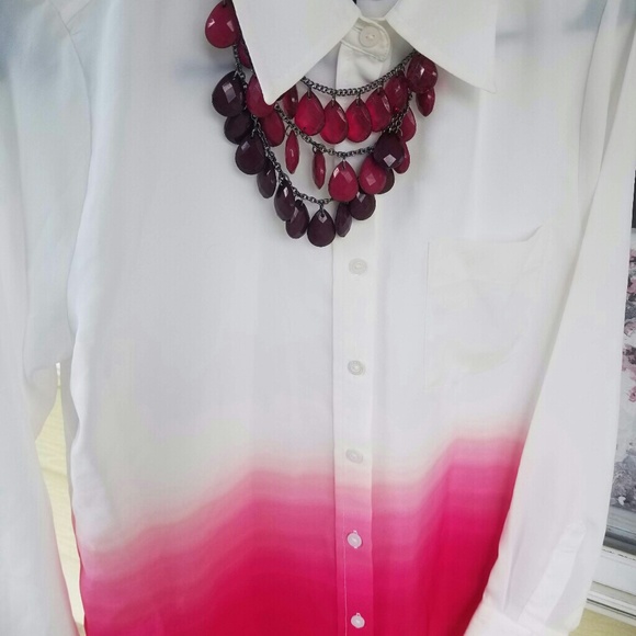 Adriene Vittadini Blouse Size Small NWT-FREESHIP - Picture 4 of 7